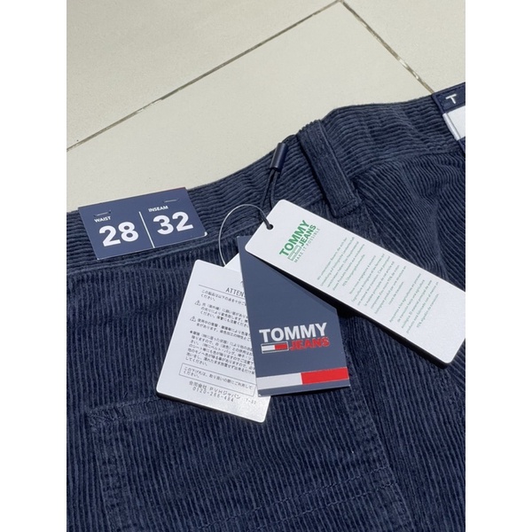 Tommy Hilfiger Celana Panjang Pria Skater Carpenter Corduroy Pants ORI