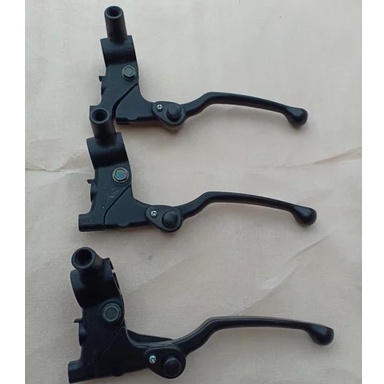 Dudukan + handle kiri yamaha xride 115 orisinil