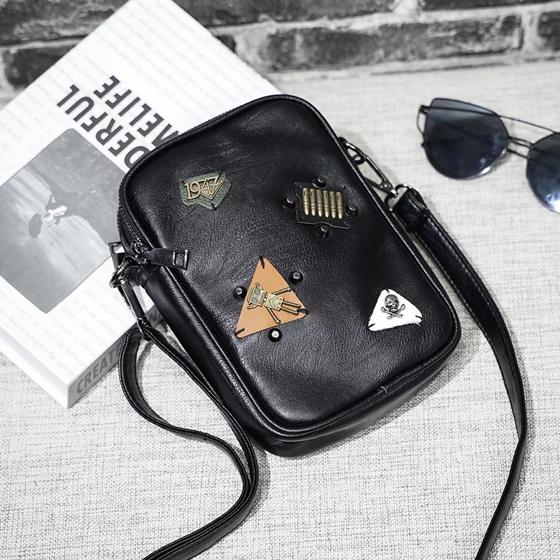 Tas Selempang Kulit Mini Pria Import Ori Tas Slempang hp mini bag pria