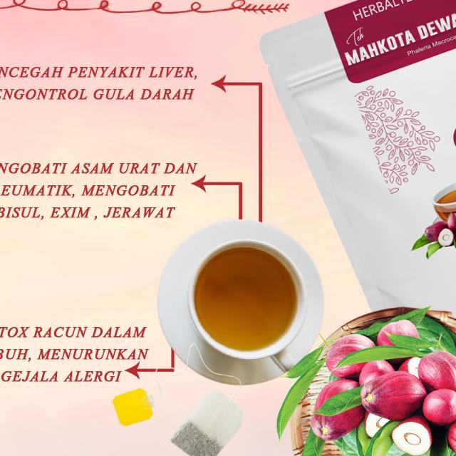

ロ COD TEH MAHKOTA DEWA TEH HERBAL OBAT DIABETES CEGAH KANKER ASAM URAT OBAT DARAH TINGGI KOLESTROL ☛