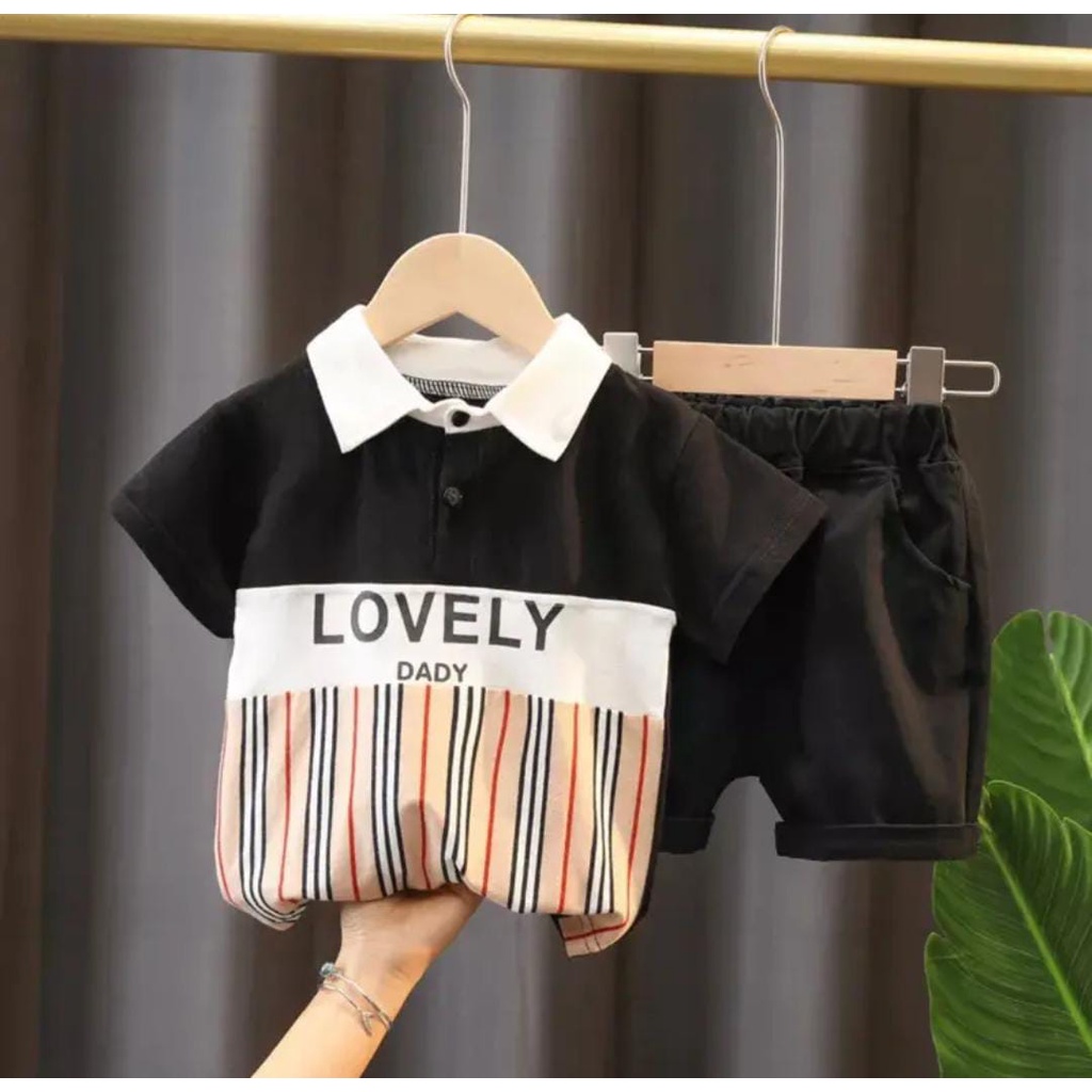 FASHION TRENDY SETELAN KAOS BAJU POLO CELANA JEANS BAYI ANAK (UNISEX) MOTIF LOVELY KENZIE DENIM USIA 6 BULAN-5 TAHUN BEST QUALITY TERBARU/ SETELAN KAOS BAJU POLO CELANA JEANS BAYI ANAK LAKI-LAKI/ SETELAN KAOS BAJU POLO CELANA JEANS BAYI ANAK PEREMPUAN