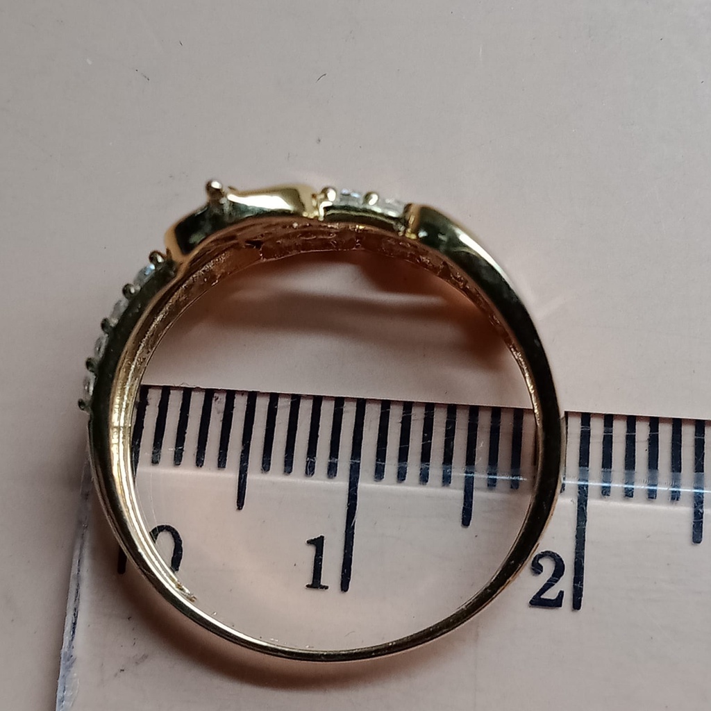 Cincin emas 17K - 2.3 gr kadar 750 - 3914