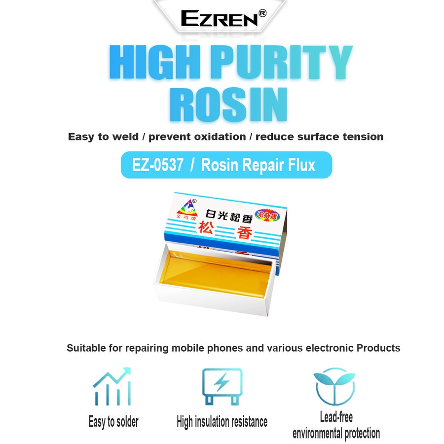 Ezren EZ-0537 Rosin Flux Solder Paste High Purity Welding Oil Pasta