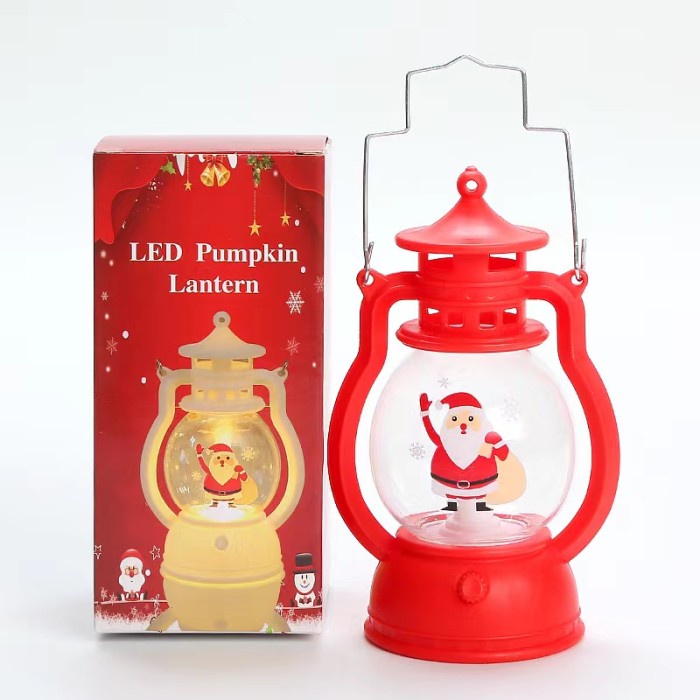 GROSIR Lampu Lilin Petromax Lentera Natal Dekor Natal Murah Souvenir Christmas LC1882  Ornamen Natal Harga grosir Termurah