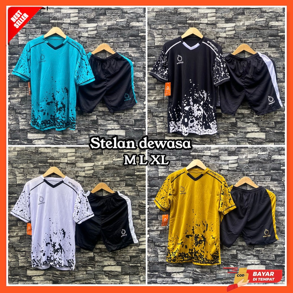 ( TERLARIS ) BAJU BOLA DEWASA / STELAN OLAHRGA DEWASA / BAJU FUTSAL / BAJU VOLLY