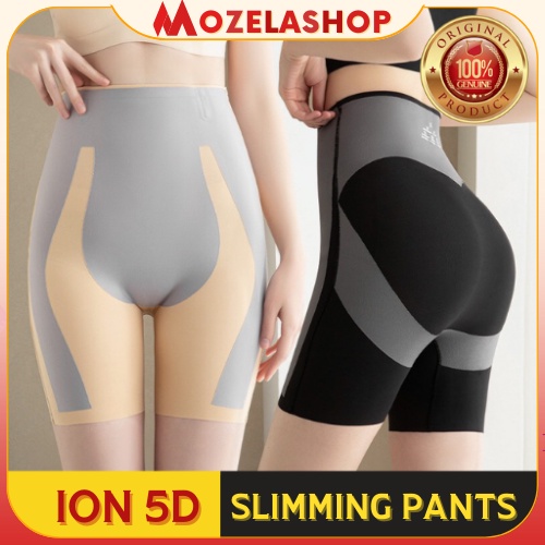 ION 5D SLIMMING PANTS CELANA PELANGSING ION  Korset Membentuk Celana Yoga Gym Olahraga Pendek Pemben