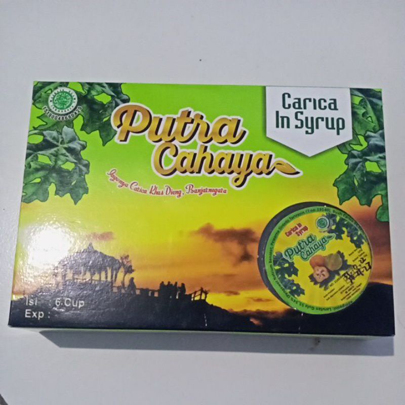 

carica syrup dieng