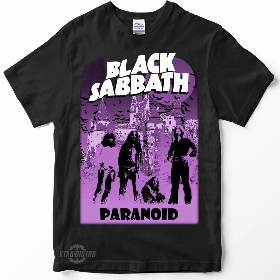 BLACK SABBATH - PARANOID / Tshirt / kaos Vintage