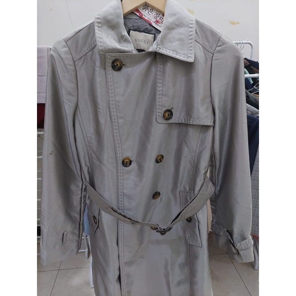 LONG COAT BRAND GUCCI PRELOVED NO MINUS