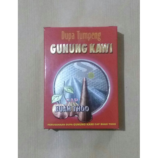 Hio Dupa Harum Wangi Tumpeng Kerucut Gunung Kawi Cap Buah Thoo