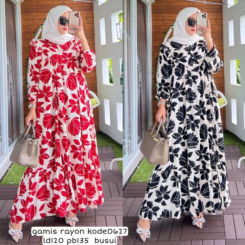 Gamis Rayon Terbaru / Gamis Rubiah Terbaru / Gamis Crinkle Terbaru / Gamis Jumbo Terbaru / Midi Dres