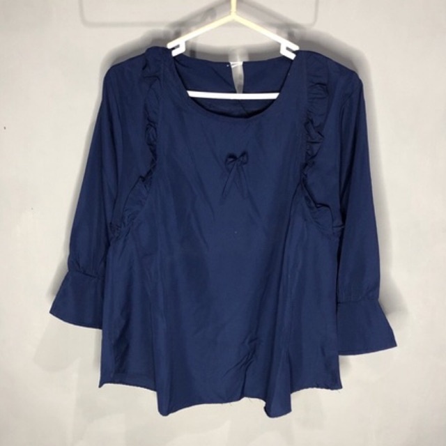 Preloved Blouse navy