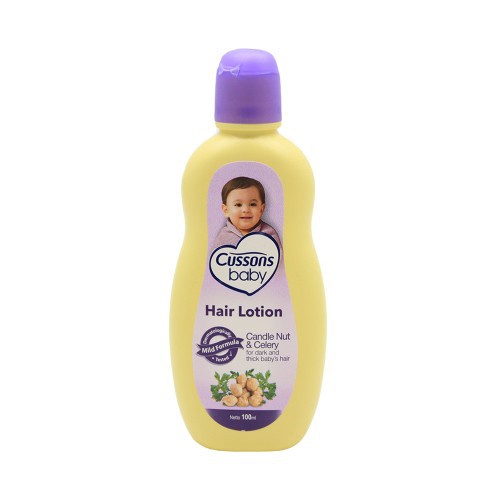 Cussons Baby Hair Lotion Candlenut &amp; Celery / Lotion Rambut Bayi / Minyak Rambut