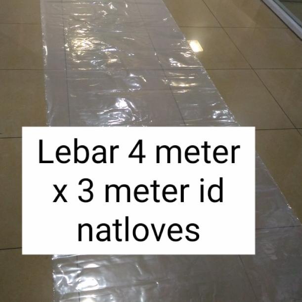 

plastik bening besar 4 meter x 3 meter - 4 m x 2 m