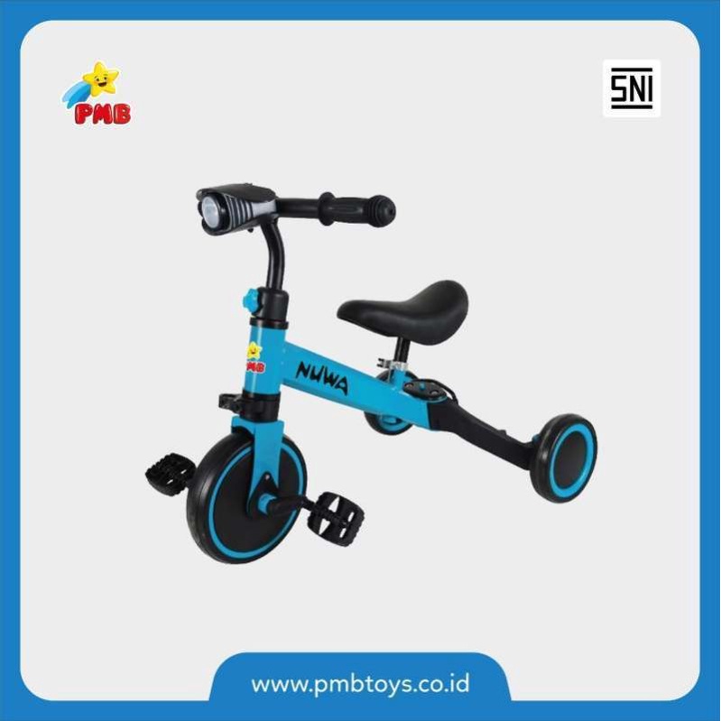 Nuwa balance bike push bike tricycle nuwa T20-5, T20-6 dan T20-9 pmb sepeda anak sepeda keseimbangan