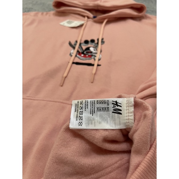 HOODIE HM PINK PANTHER/MICKY GRAPHIC