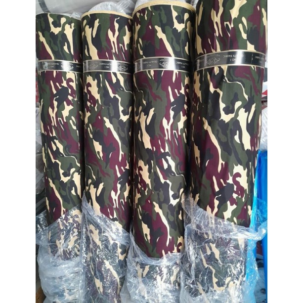 Bahan kain loreng Banser waterproof Balotteli