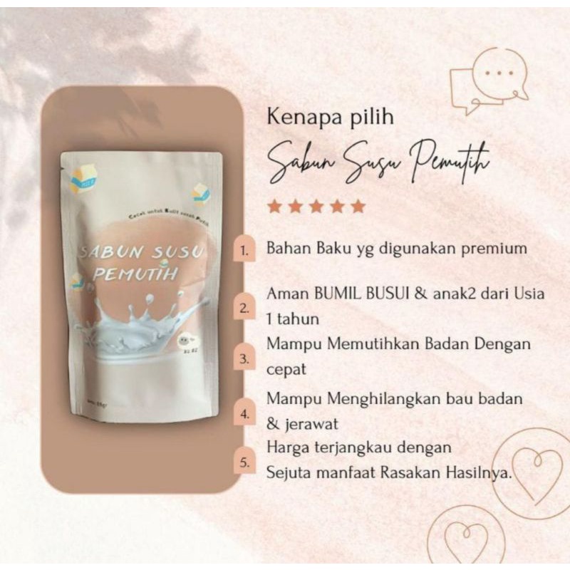 SABUN SUSU PEMUTIH BPOM VIRAL