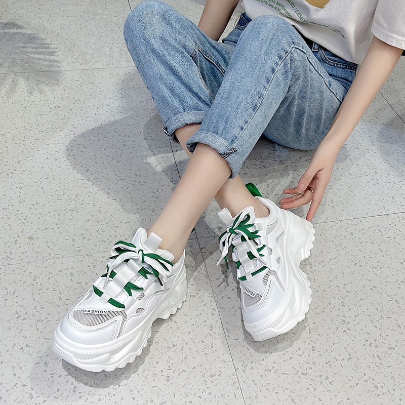 TBIG [COD] Sepatu Sneakers BRIGETTON Sepatu Import Wanita Sepatu Korea Style Sekolah Kuliah