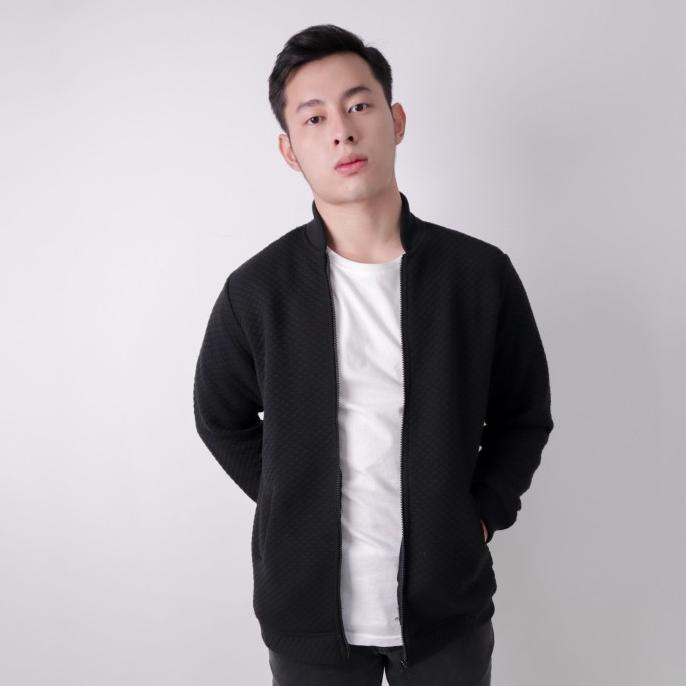 MSMO Men Basel Comfy Jacket Pria / Outer Cowo / Jaket Cowo