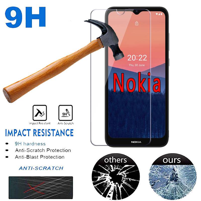 2pcs Pelindung Layar Tempered Glass HD Untuk Nokia C1 C21 C01 C20 Plus C2 C3 C10 C30 X10 X100 X20 XR20