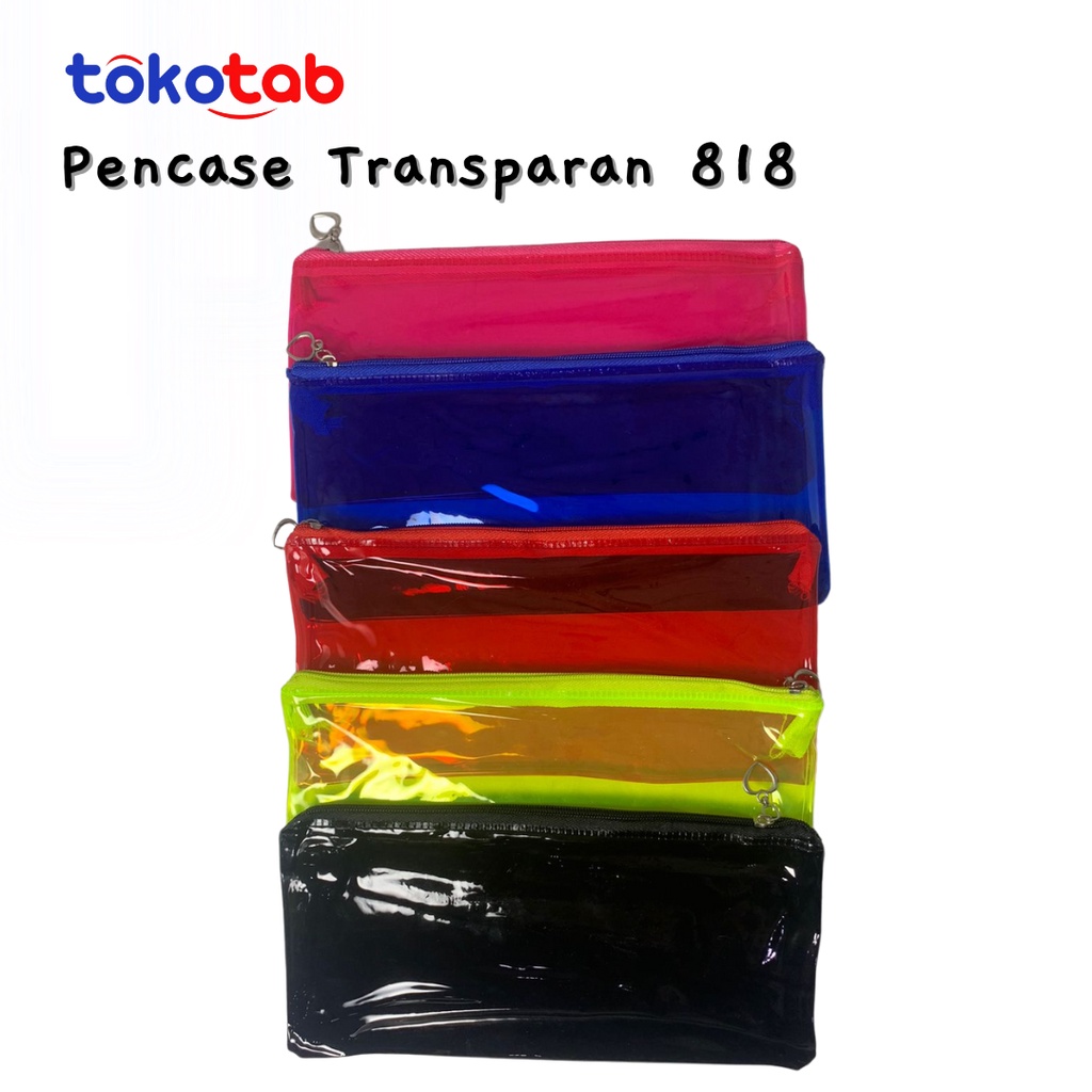 

Tokotab - Tempat Pensil Transparan Pencase Transparan 818