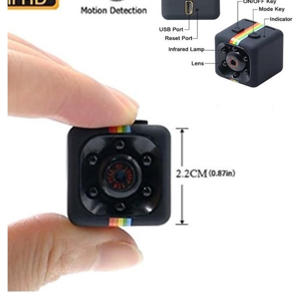 Kamera Mini Pengintai SQ11 - Spy Camera Mini - Cctv Mini - TANPA MEMORI