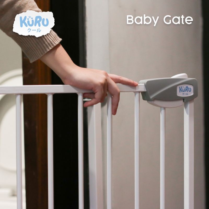 Kuru Pagar Bayi Safety Pintu Pembatas Tangga I Baby Gate KURU