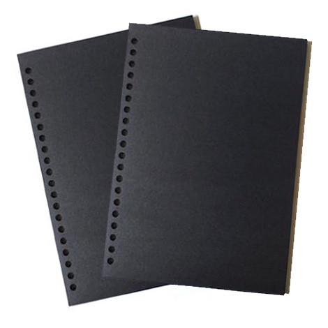 

Kertas Loose Leaf A5 Hitam Polos