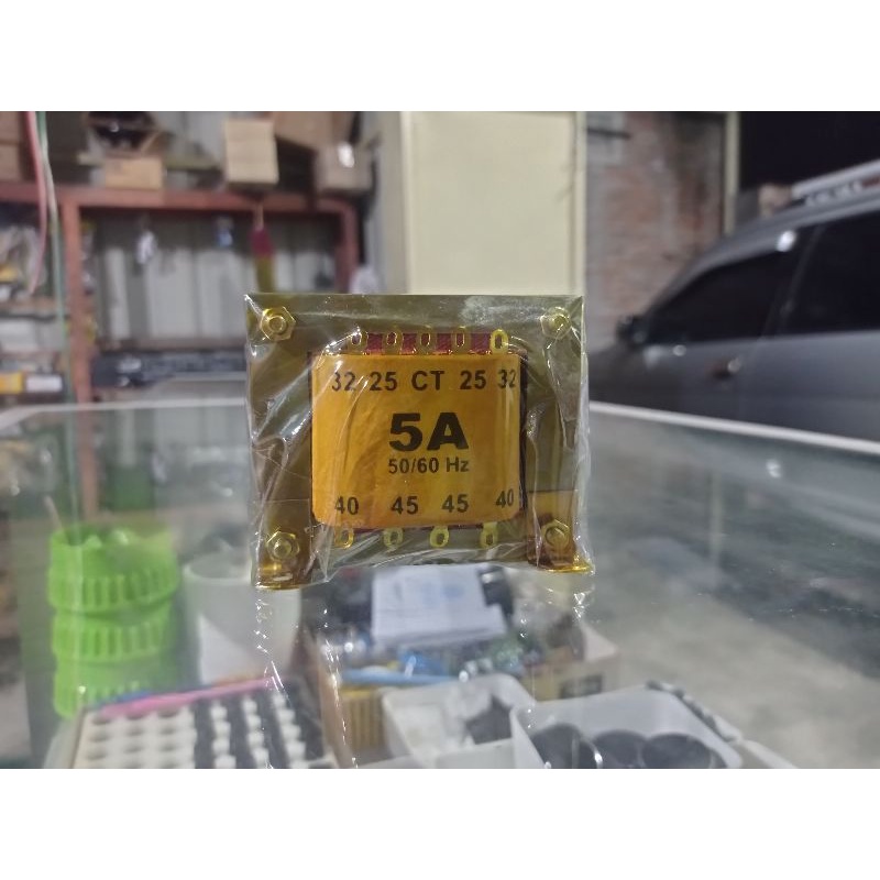 Trafo 5A CT 45volt tembaga murni