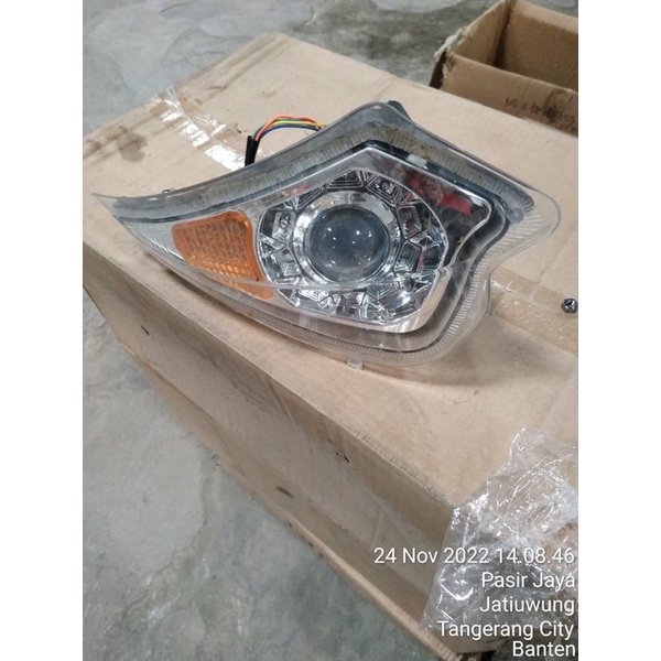 Lampu Depan Kanopi Motor Roda Tiga