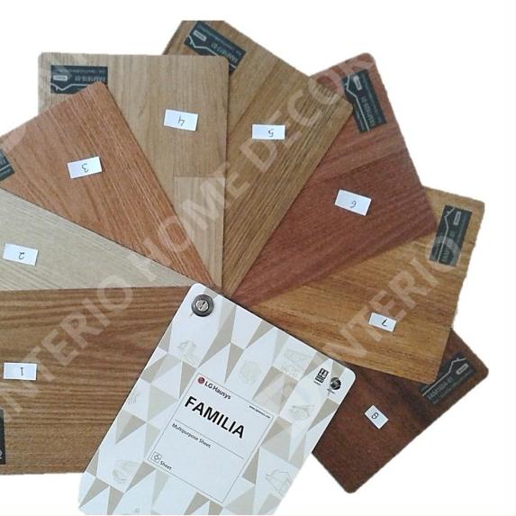 Vinyl Vinil Lantai Roll Kayu Murah LG Hausys FAMILIA - per METER - Katalog