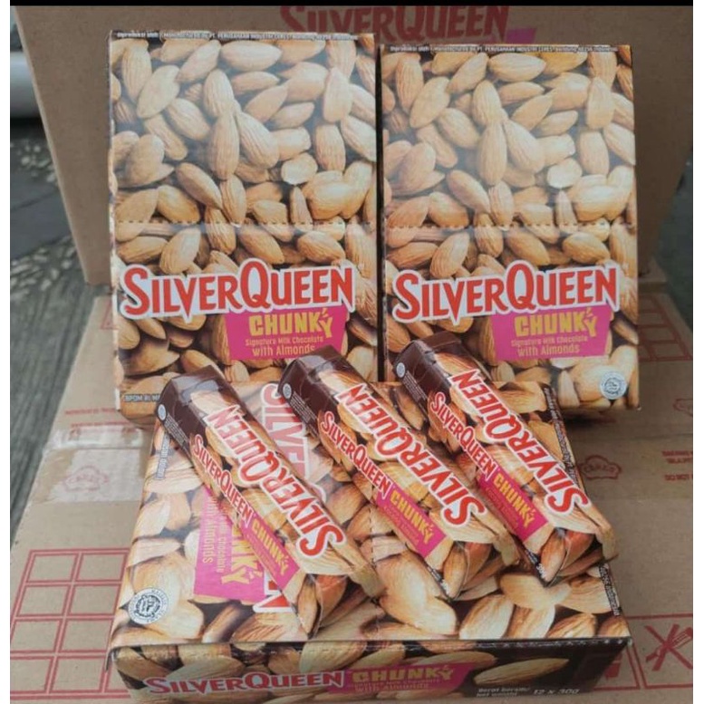 

promoo coklat silverqueen Chunkybar 25k dpt 3 coklat