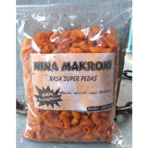 

㊝ MAKARONI SEPAT/PIPA 250GRAM (NINA) ㄿ