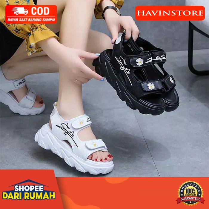Sandal Sendal Wanita Kekinian Model Korea Sandal Gunung Sandal Anak Perempuan Fashion Cewek 829