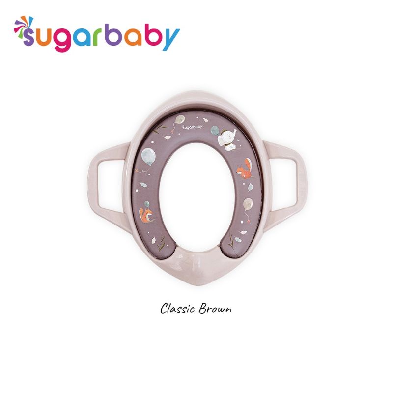 Sugarbaby Potty Seat with Handles and Splash Guard / Dudukan Toilet Anak