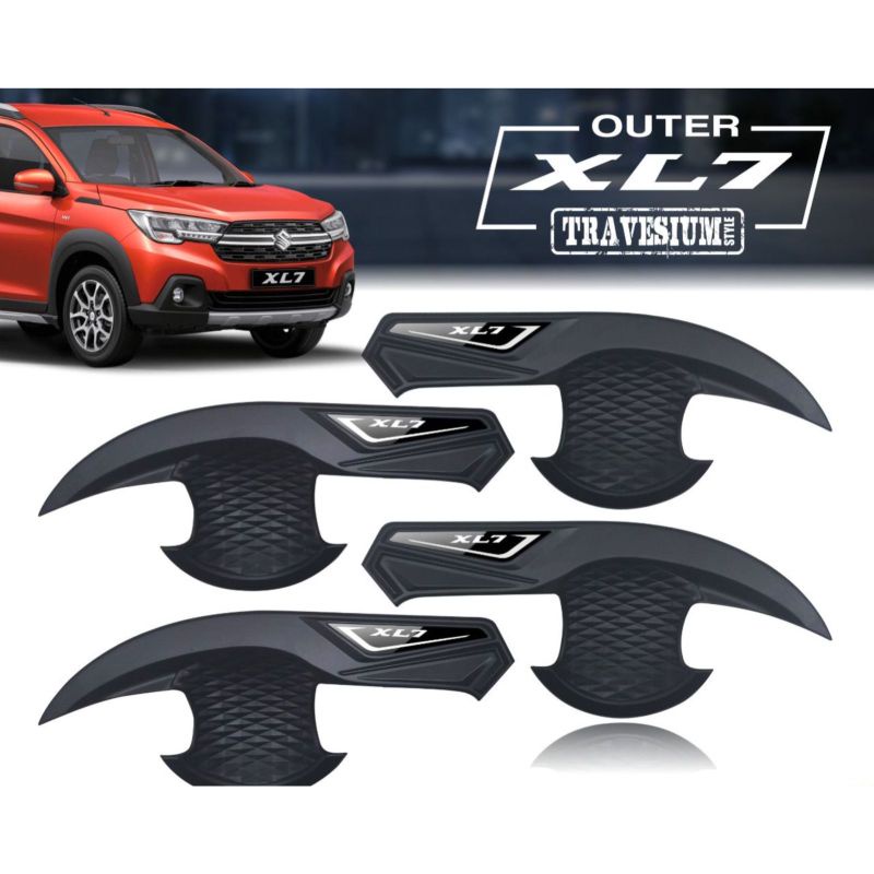 Outer Mangkok Cekungan Pintu Suzuki XL7 Black doff