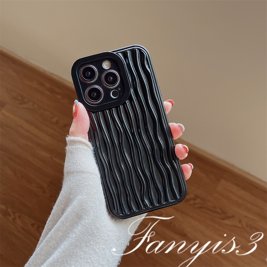 Compatible For iPhone 14 13 12 11 Pro Max X XR Xs Max 14 13 12 11 Soft Case Pelindung Bahan Plush Warna Solid Untuk