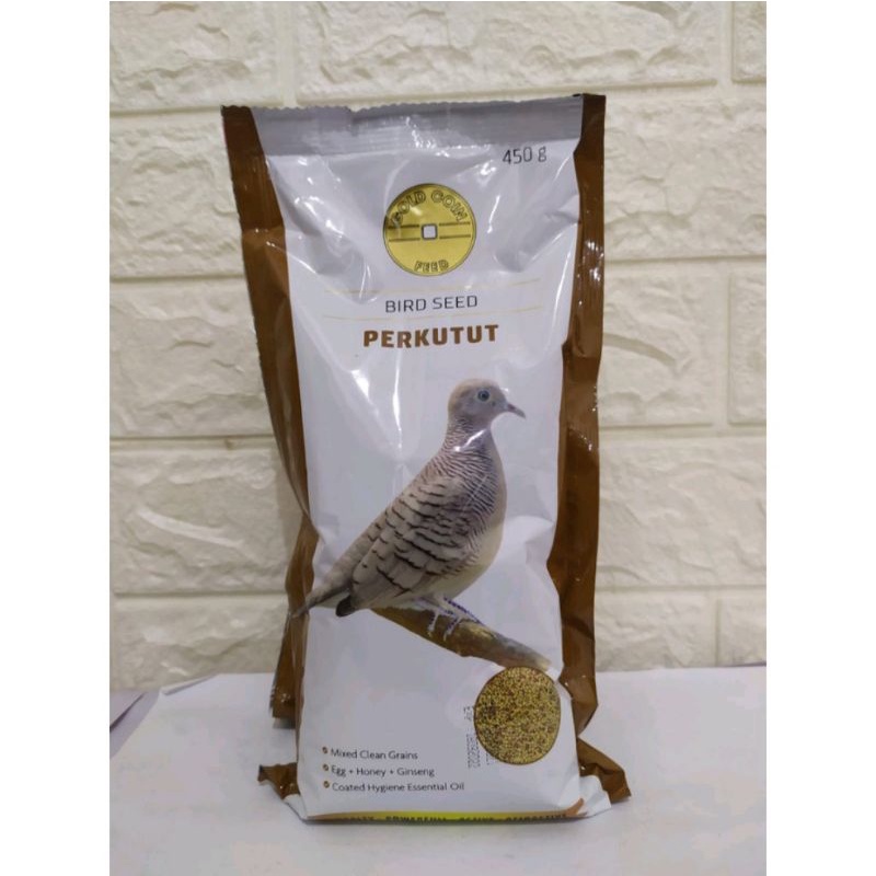 Goldcoin perkutut 450 - Makanan burung perkutut