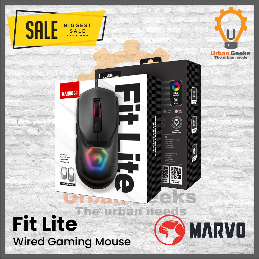 Gaming Mouse Customizable Budget Marvo Z Fit Lite G1