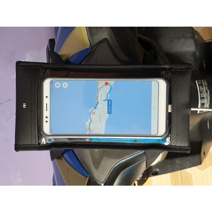 Holder Hp Motor Waterproof Tas Hp Motor Anti Air Phone Holder Motor