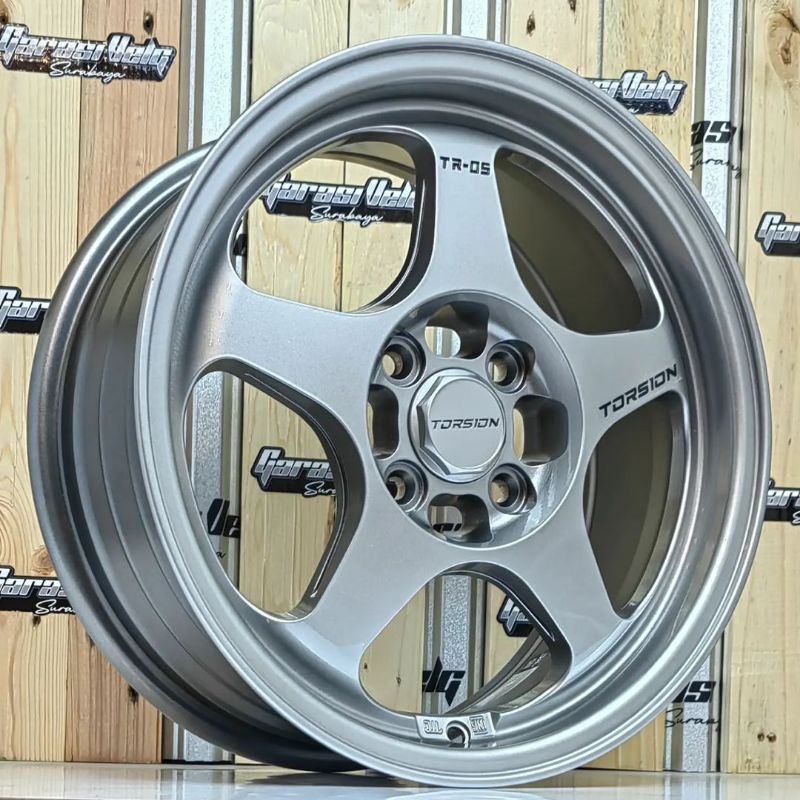 VELG MOBIL RING 15 ORIGINAL TORSION TR05 UTK CHEVROLET, CERIA, SPIN, GEELY, NOVA, SATYA, MOBILIO