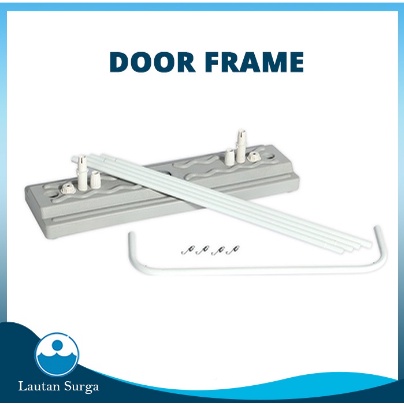 Door Frame Banner 80x180 cm, Stand Banner Berdiri, Door Frame Standing, Door Frame Banner 2 Sisi, Do