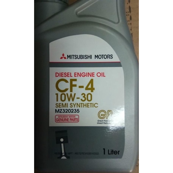 Oli Mesin Mitsubishi Diesel Cf-4 10W-30 Semi Synthetic 1 liter