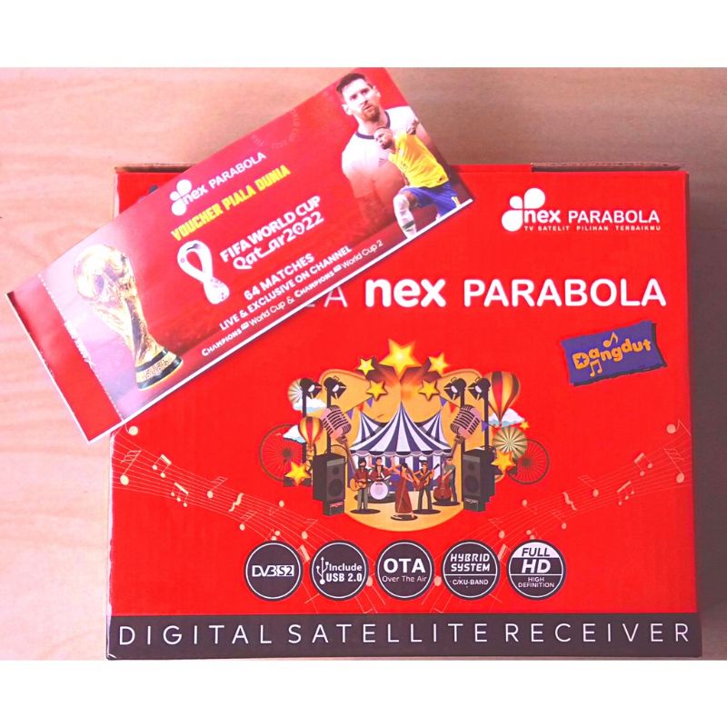 NEXPARABOLA  MERAH DAN PAKET  PIALA DUNIA