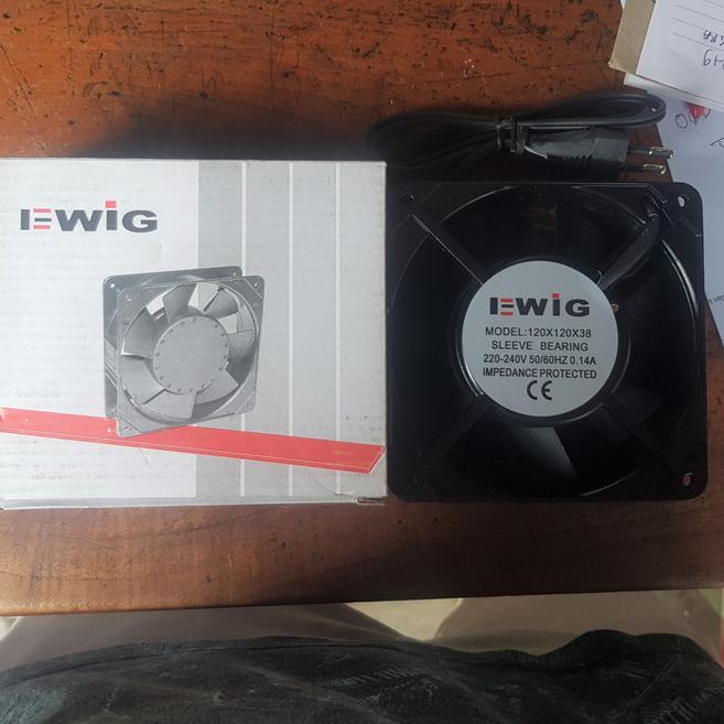 Exhaust Fan Ewig 120x120x38 / Metal Case Mini Fan Ewig MF120/38