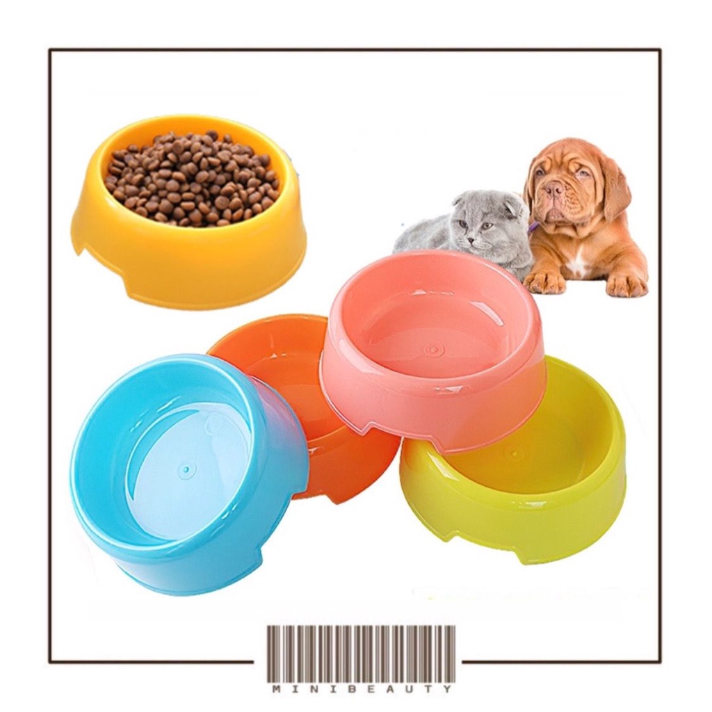 tempat makan kucing mangkok minum hewan doggy lucu mangkok makan hewan single pet food bowl import murah