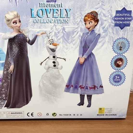 Mainan Boneka Elsa Anna Frozen - Elsa Anna