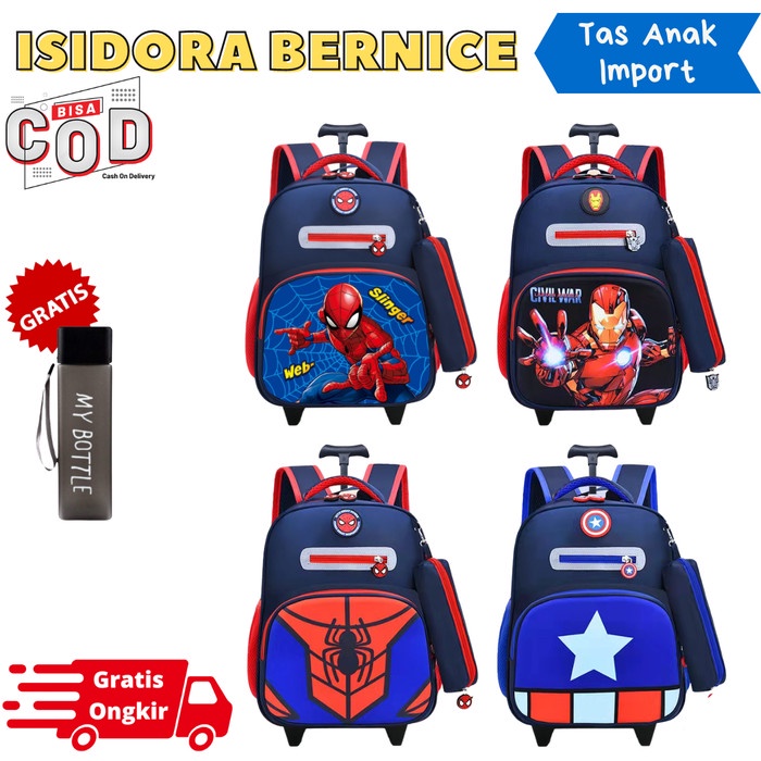Tas Koper Tas Koper Anak Sekolah Tk Laki Laki Karakter Superhero