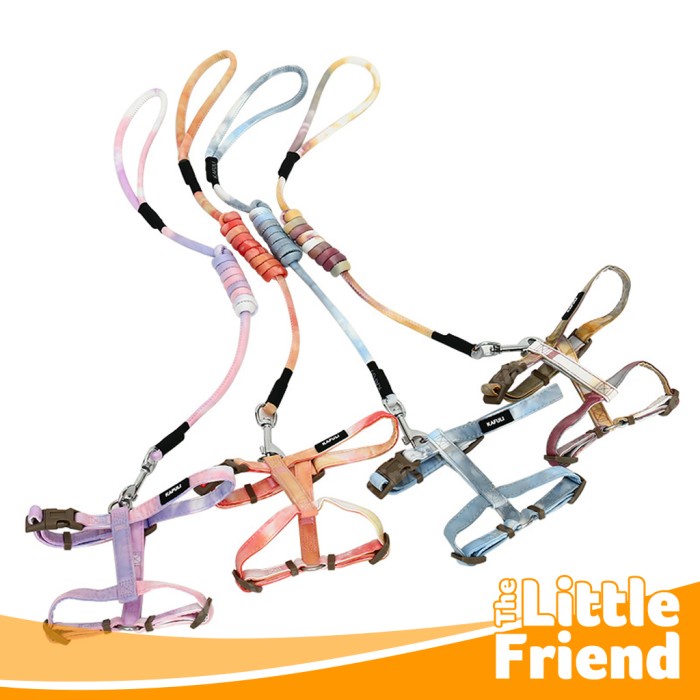 Tali Tuntun Leash Body Harness Tipe H Kucing Anjing Anti Break Strap